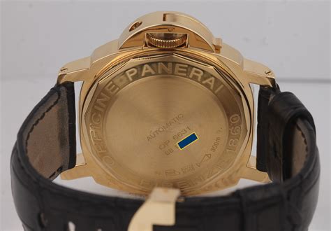 panerai yellow gold|what is panerai goldtech.